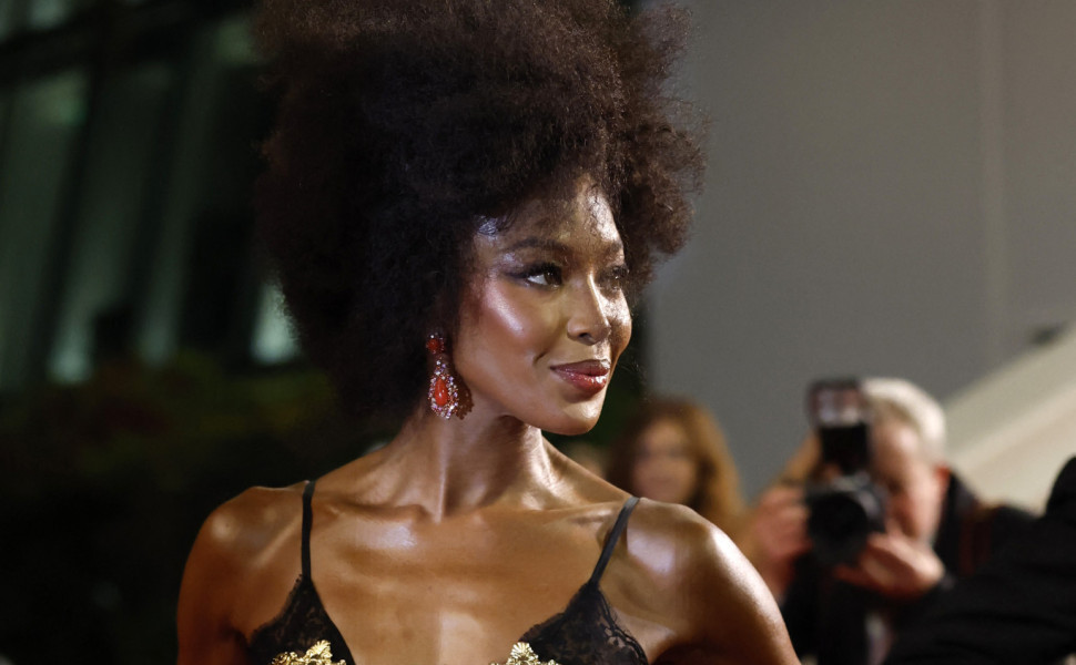 Naomi Cambell poses on the red carpet during arrivals - Reuters