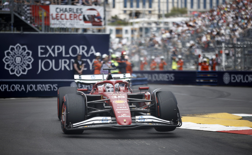 Φωτογραφία ΑΠΕ-ΜΠΕ Formula 1 2025 MC Ο περσινός νικητής του αγώνα Charles Leclerc
