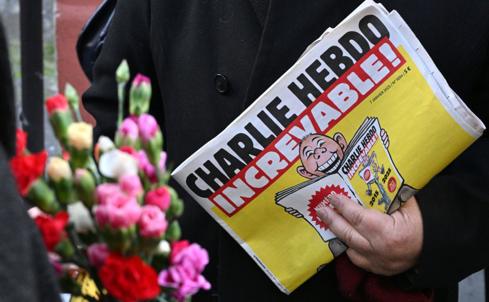 Εξώφυλλο της σατιρικής εφημερίδας Charlie Hebdo / Imago