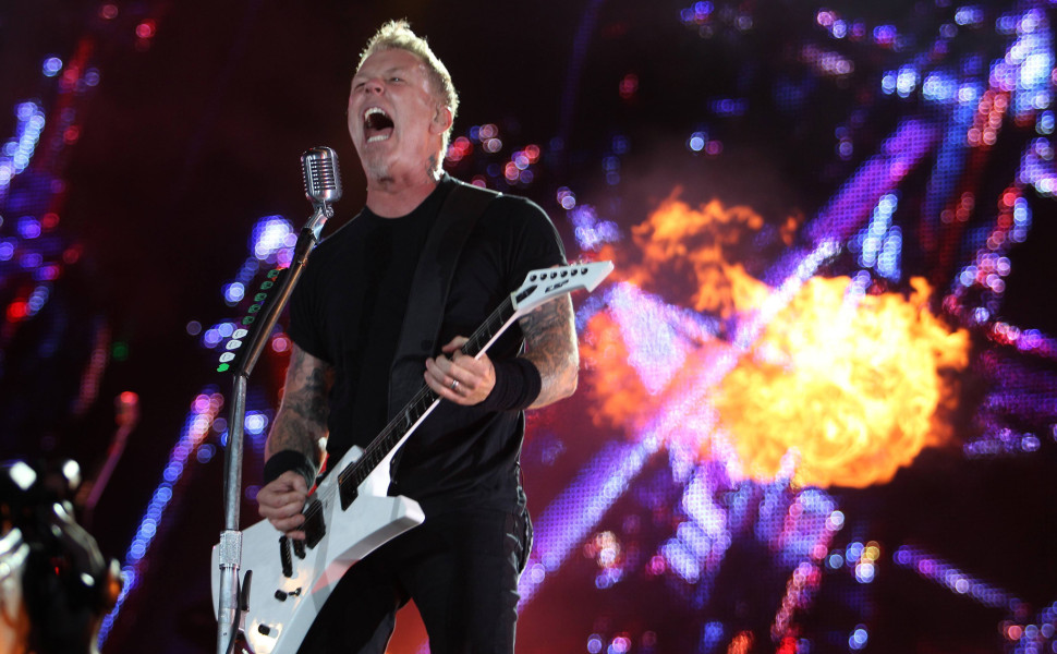Στιγμιότυπο από συναυλία των Metallica / Φωτ.: IMAGO