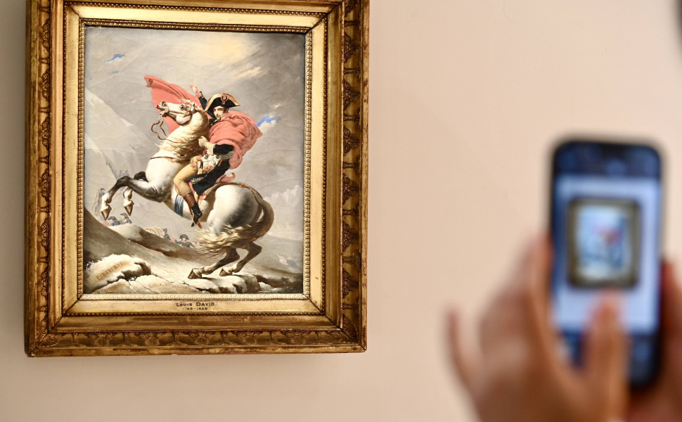 Η παρουσίαση της συλλογής από τον οίκο Sotheby's στο Χονγκ Κονγκ (IMAGO / VCG)