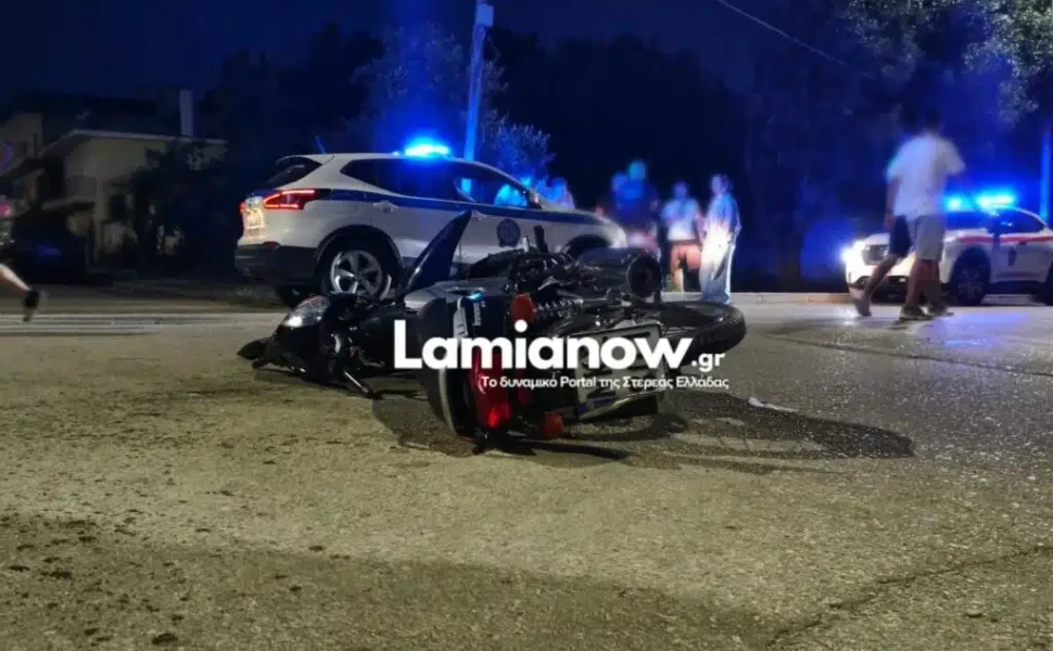 Σοβαρό τροχαίο στη Λαμία / Lamianow.gr Σοβαρό τροχαίο στη Λαμία / Lamianow.gr