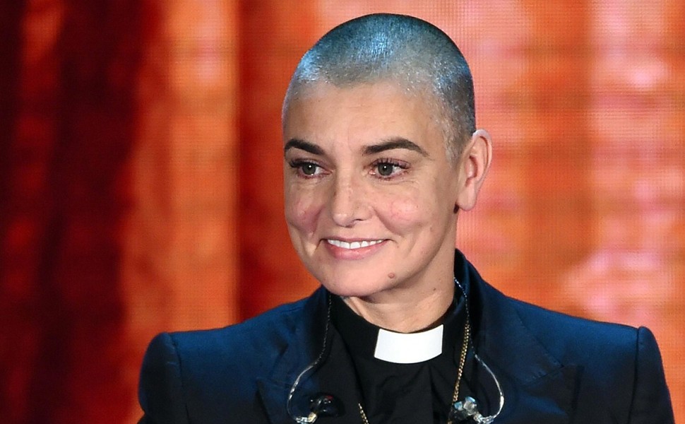 epa05655306 (FILE) The file picture dated 05 October 2014 shows Irish singer Sinead O'Connor during the Italian television show 'Che tempo che fa', Milan, Italy. Sinead O'Connor turns 50 on 08 December 2016.  EPA/DANIEL DAL ZENNARO