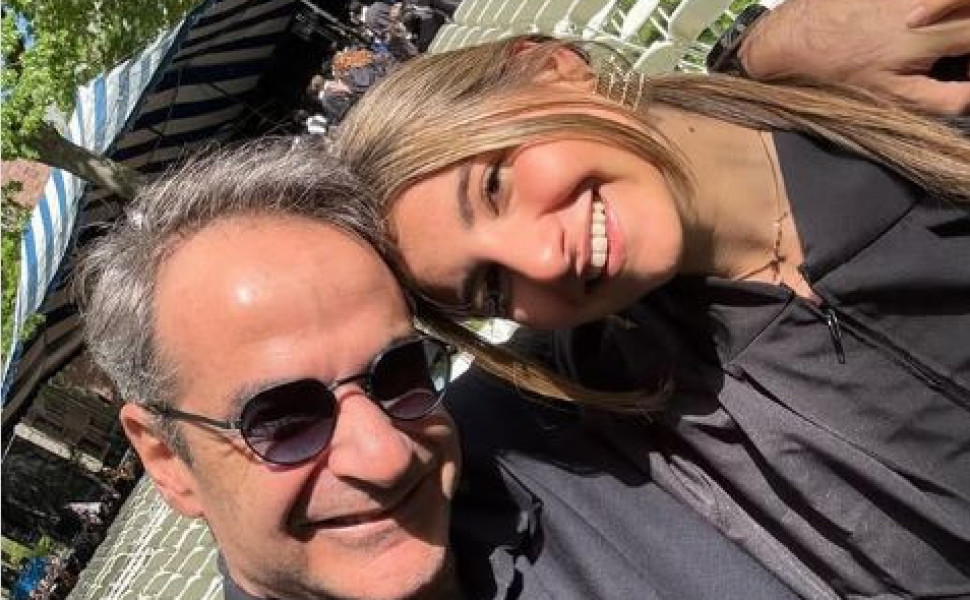 Ο Κυριάκος Μητσοτάκης με την κόρη του Δάφνη/INSTAGRAM Ο Κυριάκος Μητσοτάκης με την κόρη του Δάφνη/INSTAGRAM