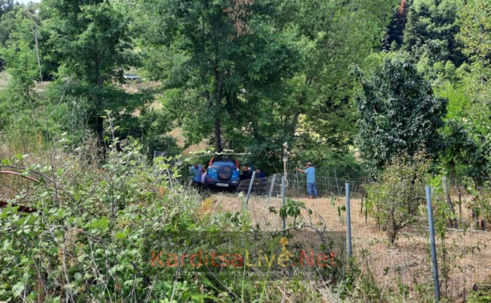 Το σημείο του θανατηφόρου τροχαίου δυστυχήματος κοντά στη Λίμνη Πλαστήρα/Φωτ. KARDITSALIVENET